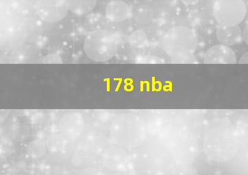 178 nba